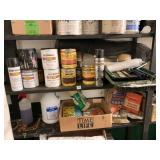 WOOD STAIN, PAINTING SUPPLIES, HIGH ENAMEL