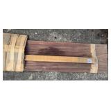 SANTOS ROSE WOOD/ PAUFERRO BRAZIL 1 PIECE 7