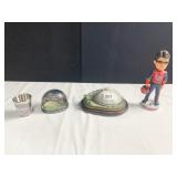 MELON ARENA DOME MINIATURE JEFF GORDON AND SNOW