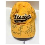 STEELERS AUTOGRAPHED HAT REEBOK