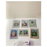 LOT OF 6 - 1973 TOPPS FOOTBALL INCLUDING: ART