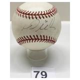 *SIGNED BASEBALL UNKNOWN