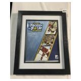 FROZEN FOUR FRAMED PICTURE CONSOLE ENERGY CENTER