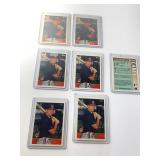 LOT OF 7, 1996 TOPPS #25 SEAN CASEY (UPPER ST.