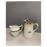 CREAMER STAFFORDSHIRE CHINA ENGLAND