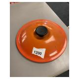 LE CREUSET 20 ORANGE LID