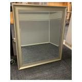 BEVELED GLASS SILVER MIRROR 36X30