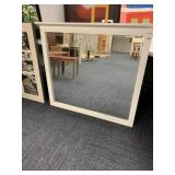 WOOD FRAME MIRROR 41" X 36"