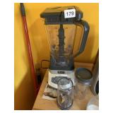 NINJA BLENDER 9 CUP W/ BUCKET AND ATTACHMENTS