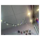 CLEAR LIGHT STRINGS, LED STRIP LIGHTS, WINDOW