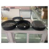 14" ROUND FOOD TRAY W/ LIDS 80 PC.