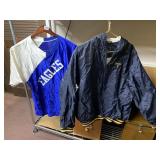 SZ M VINTAGE SPORTS JACKET AND SOCCER JERSEY