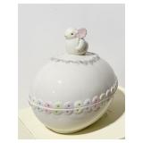 LENOX CHICK COVERED CANDY DISH NIB $58.00