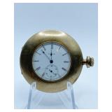 WADSWORTH 20 YR CASE ELGIN POCKET WATCH W/ SECOND