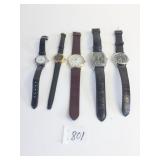 GROUP OF WRISTWATCHES QUARTZ