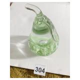 PEAR PAPER WEIGHT 6" H