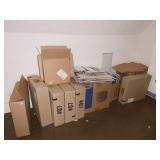 LARGE GROUP OF BOXES INCL. US POSTAL SERVICE