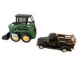 DIE CAST SKID STEER AND TRUCK BANK