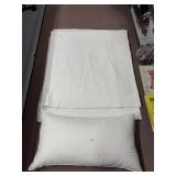 ROYAL VELVET KING SIZE PILLOW AND FULL/QUEEN 100%