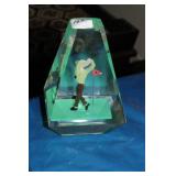 VINTAGE LUCITE GOLF PLAYER PRISM