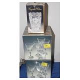 STEMWARE & VASE NEW IN BOXES