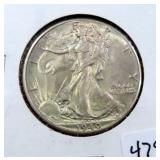 1940 WALKING LIBERTY HALF DOLLAR