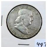 1961-D FRANKLIN HALF DOLLAR