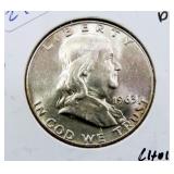 1963-D FRANKLIN HALF DOLLAR