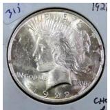 1922 PEACE SILVER DOLLAR