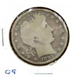 1895 BARBER HALF DOLLAR