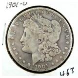 1901-O MORGAN SILVER DOLLAR