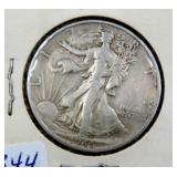 1945-S WALKING LIBERTY HALF DOLLAR