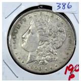 1900 MORGAN SILVER DOLLAR