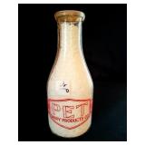 PET QUART GLASS MILK BOTTLE