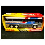 BUDDY L METAL GREYHOUND BUS IN ORIGINAL BOX