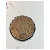 1893 INDIAN CENT