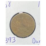 1868 DANISH WEST INDIES 1 CENT