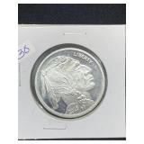 2015 BUFFALO SILVER ROUND 1 TRY OUNCE