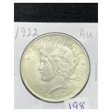 1922 PEACE DOLLAR