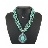 TURQUOISE COLOR NECKLACE