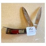 2 BLADE FOLDING POCKET KNIFE - LUTTRELL, TENN