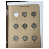 BUST QUARTER BOOK - 22 COINS -INCLUDES: