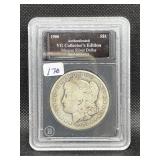 1900-O MORGAN SILVER DOLLAR - AUTHENTICATED