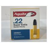 500 ROUNDS AGUILA .22 LR AMMUNITION