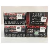 92 ROUNDS ASSORTED 12 GA SHOTGUN SHELLS -