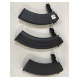 (3) PRO MAG AK MAGAZINES: (2) 20 ROUND AND (1)