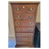 ETHAN ALLEN MAPLE 7 DRAWER LINGERIE CHEST -