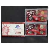 2001 SILVER PROOF SET