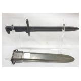 M1 GARAND 1943 U.F.H. BAYONET W/ORDINANCE MARK ON