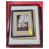 2 FRAMED PRINTS BY DeGRAZIA